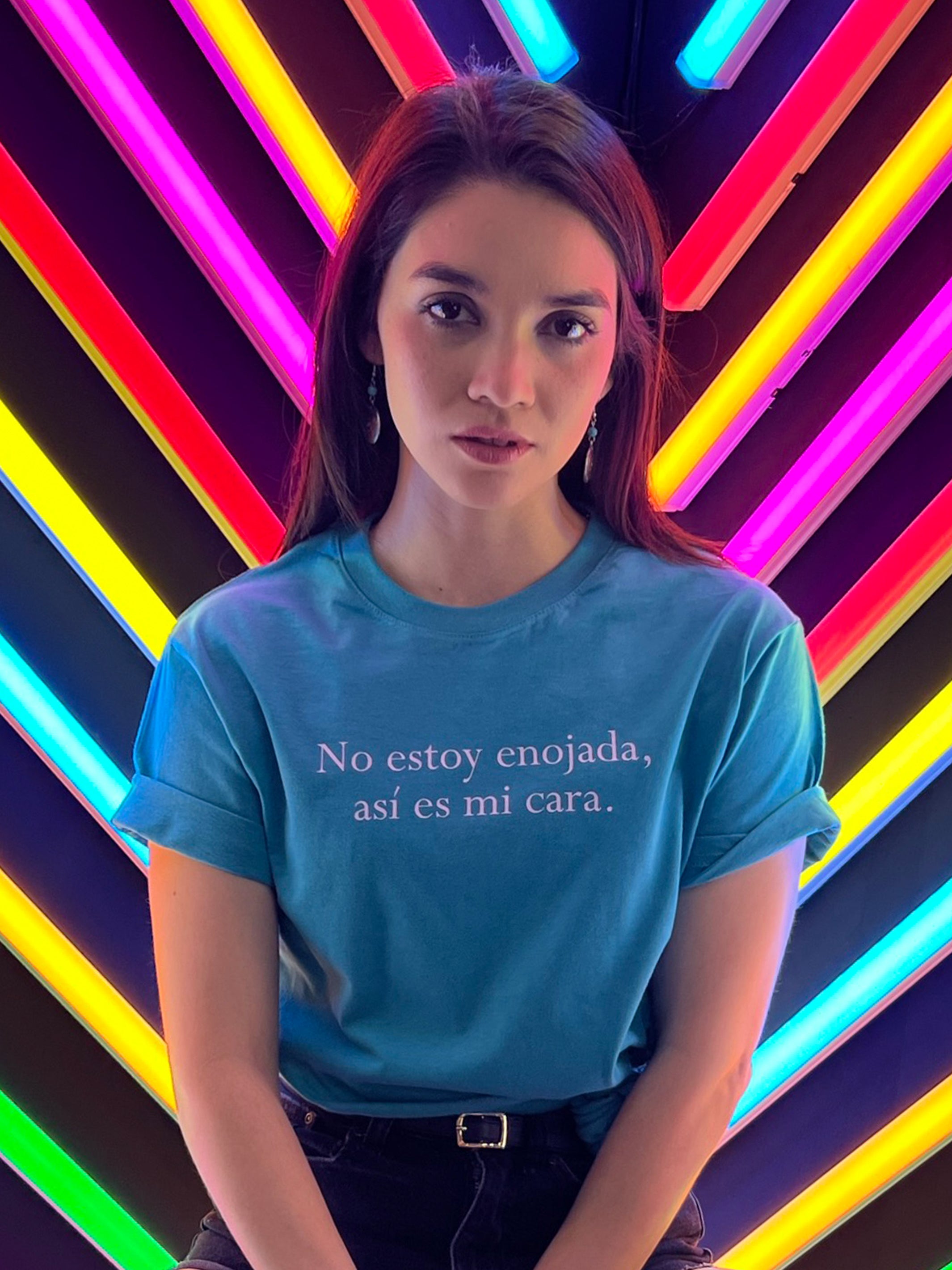 Playera Así Es Mi Cara